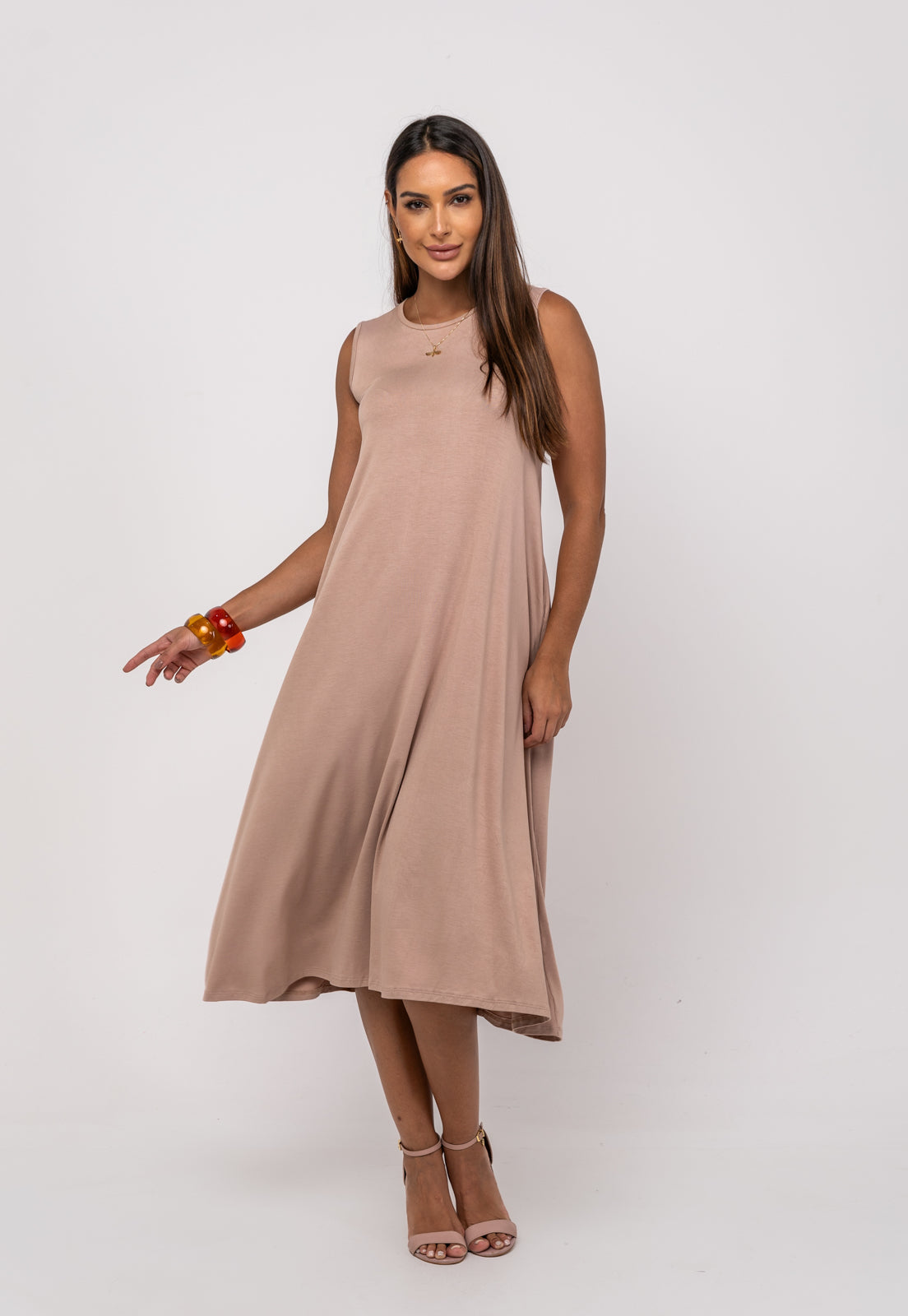 Bracelete De Acrílico Transparente Redondo