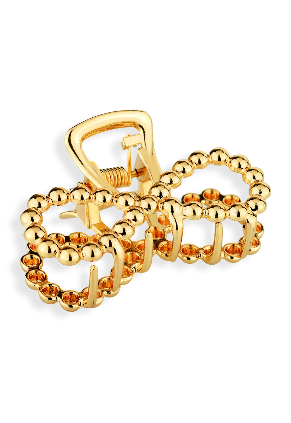 Prendedor De Cabelo Piranha Laço Com Esfera