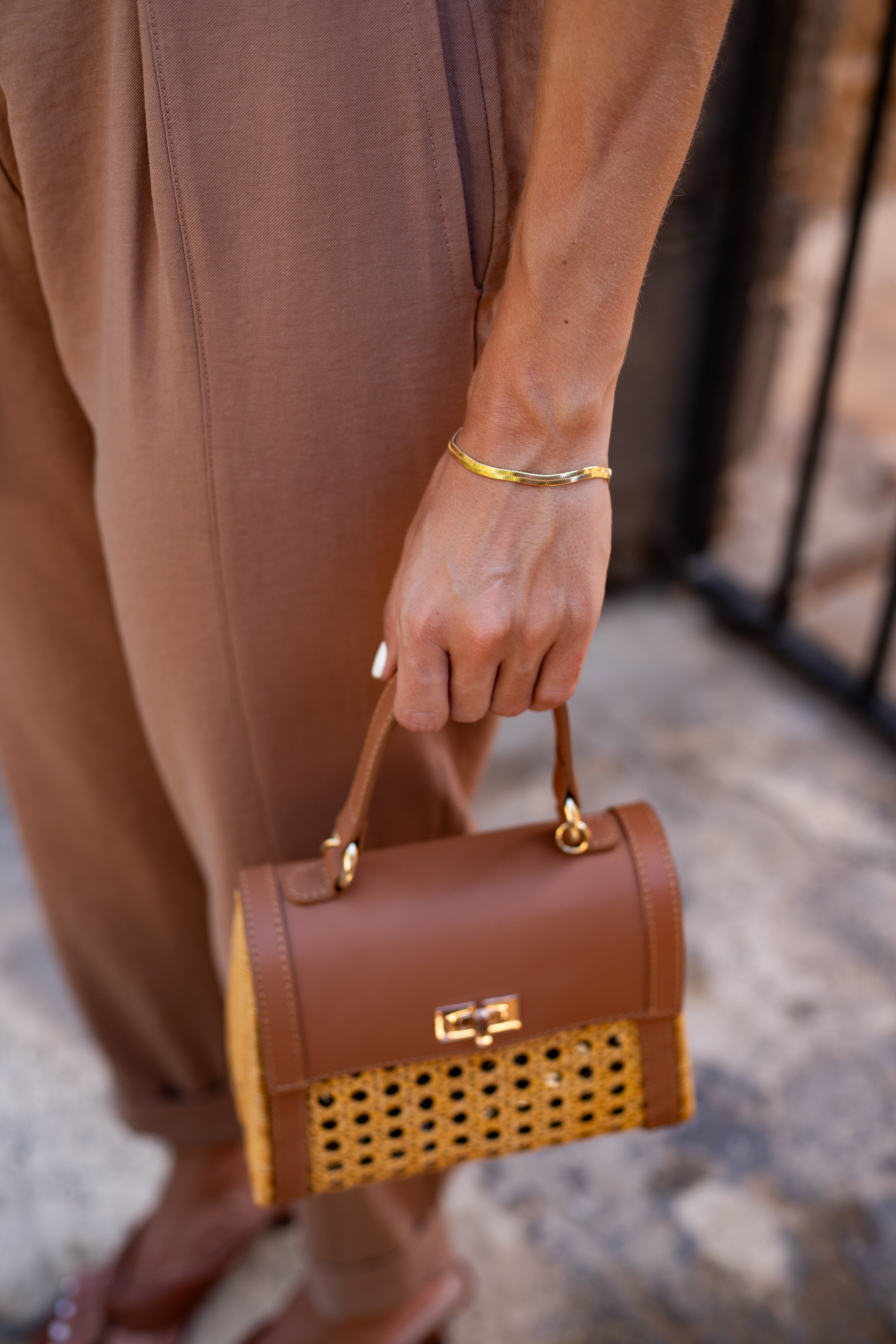 Pulseira Semijoia Laminada Fita 3MM Banhado a Ouro 18k