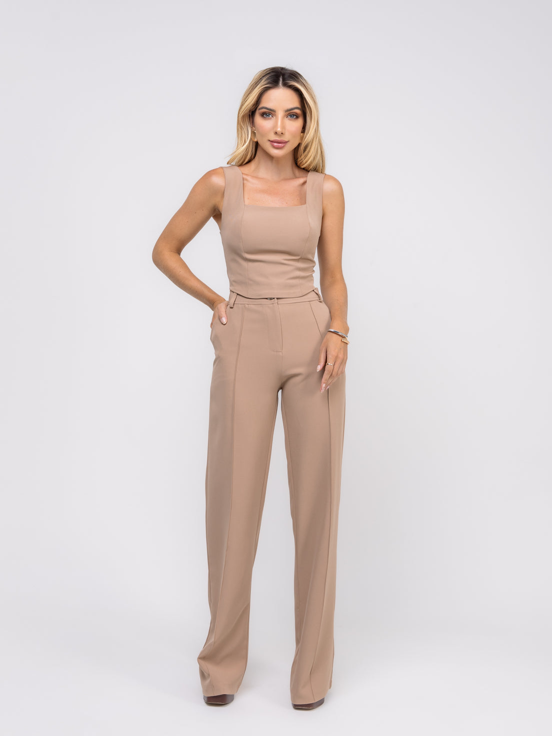 Bracelete Semijoia Banho Duplo Acetinado